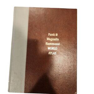 Funk and Wagnall's Hammond World Atlas Funk & Wagnalls(1983)